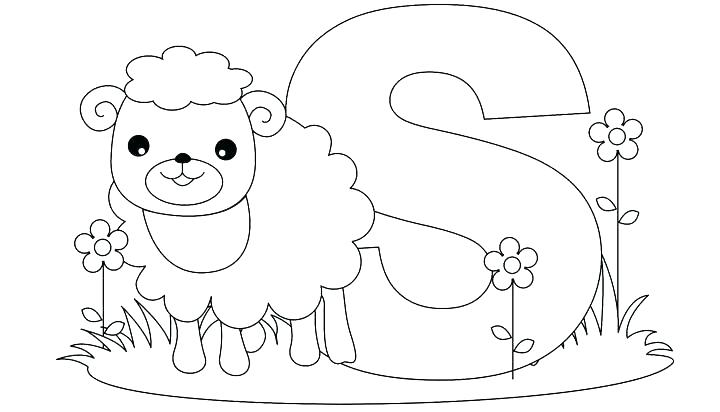720x412 Alphabet Letter Coloring Pages Letter S Coloring Pages Preschool