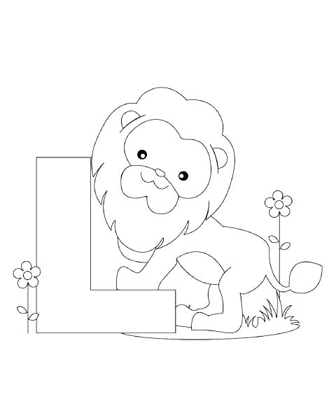 480x600 Letter A Coloring Pages For Toddlers