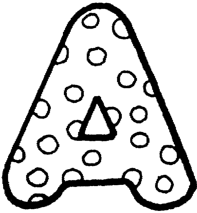 657x712 Letter Coloring Pages To Print