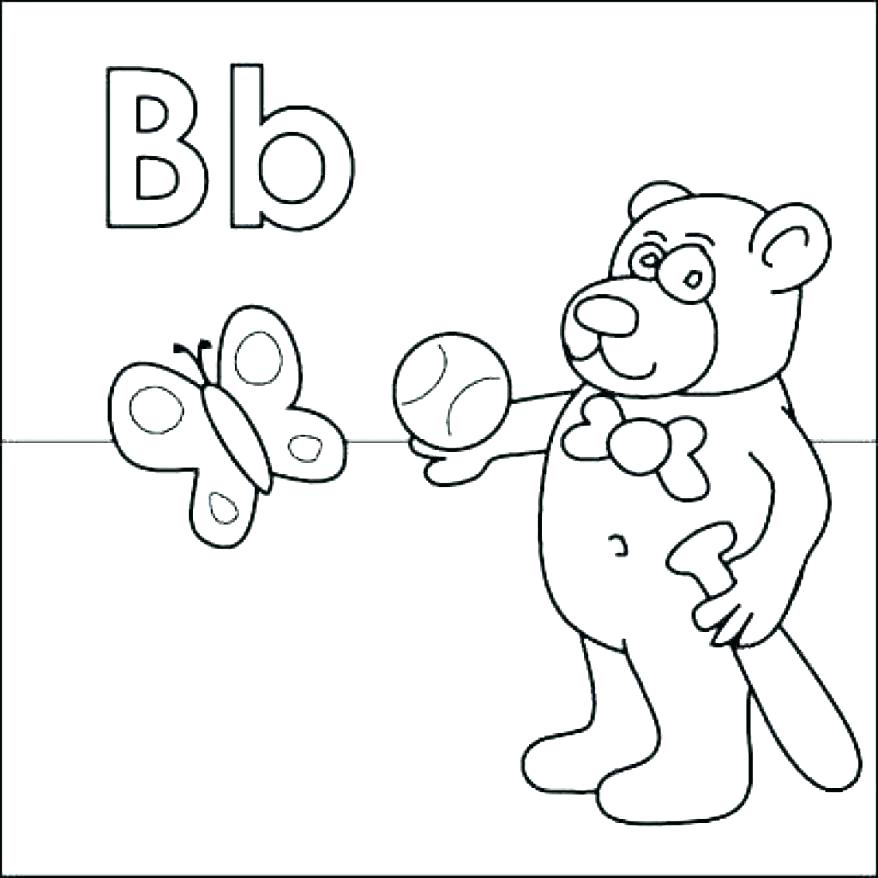 878x878 Printable Abc Coloring Pages Letter A Coloring Page Printable