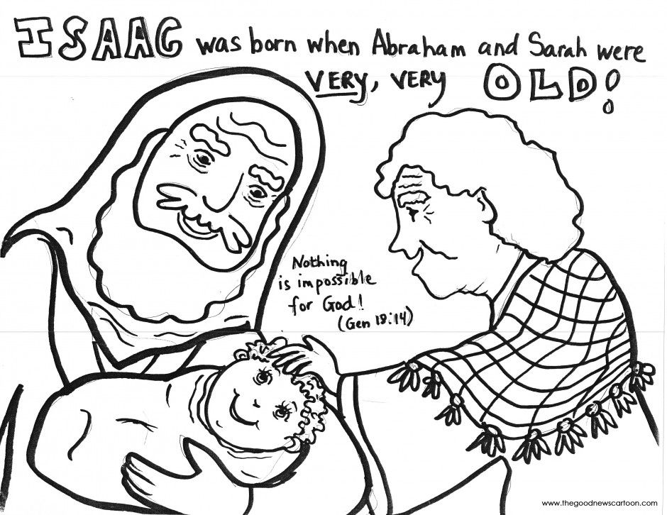 940x726 Abrahamnd Sarah Coloring Page Preschoolbrahamnd Isaac