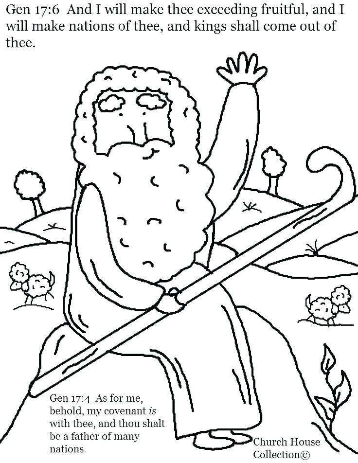 736x952 Abraham Sarah Coloring Pages Coloring Page Unique