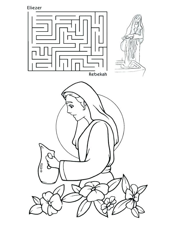 618x800 Abraham Sarah Coloring Pages Kids Coloring Coloring Pages