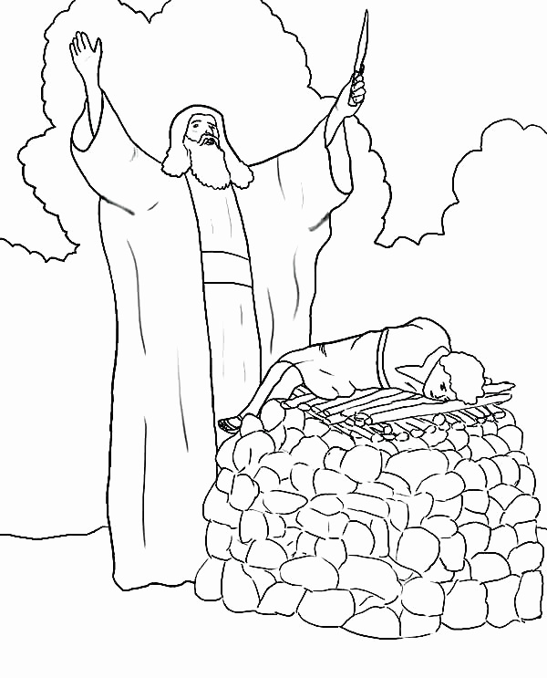 600x743 Abraham And Isaac Coloring Page Elegant Abraham And Sarah Coloring