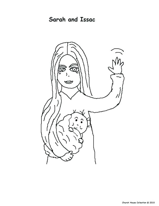 618x800 Wonderful Abraham And Sarah Coloring Page Abraham And Sarah Baby