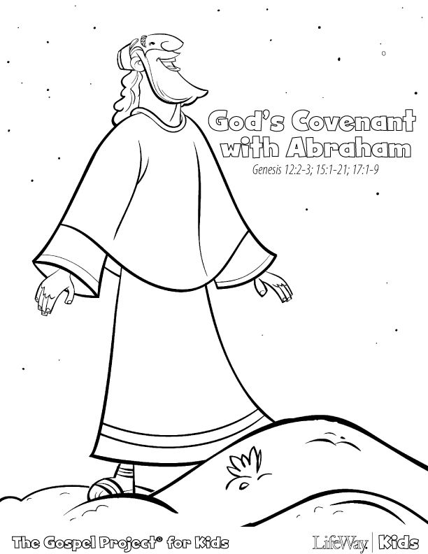 612x792 Abraham Coloring Pages Teamkids Printables Sunday