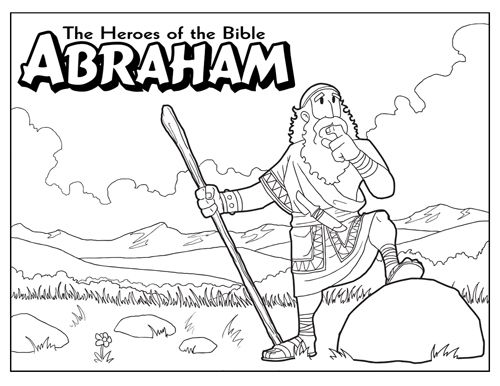 500x386 Abraham Coloring Pages Abraham And God Colouring Pages Page Bebo