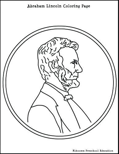 386x500 Abraham Lincoln Coloring Pages A Sketch Drawing Of Coloring Page