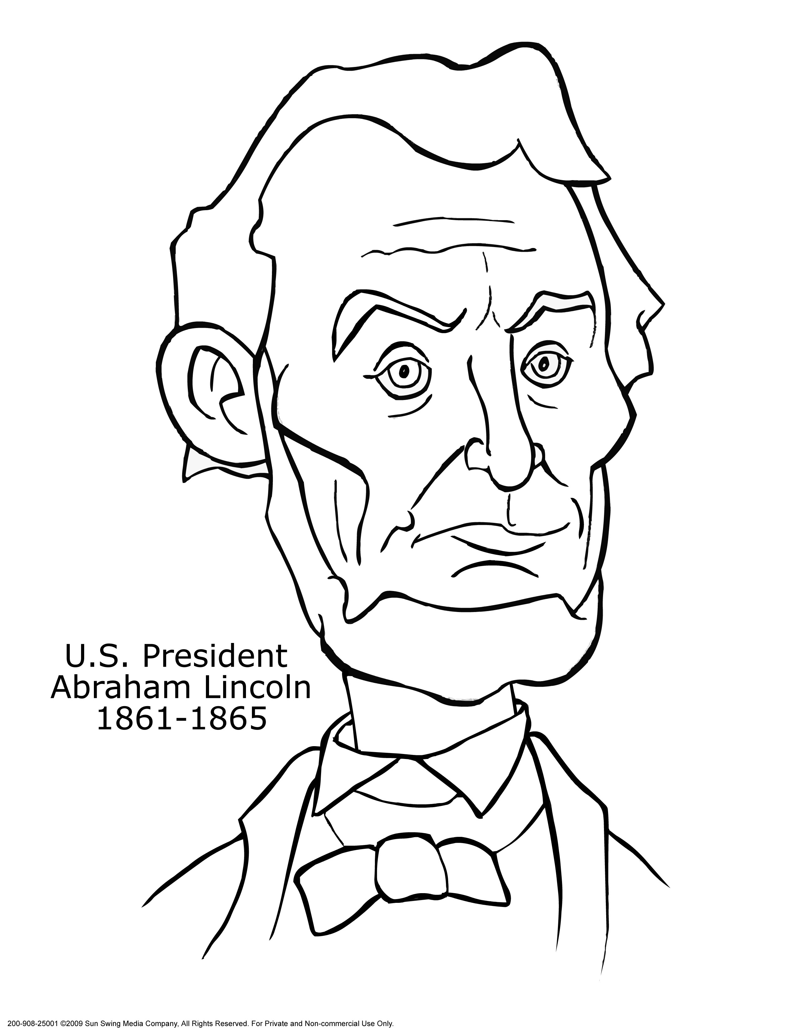2550x3300 President Abraham Lincoln Coloring Pages Inside And Auto Market Me