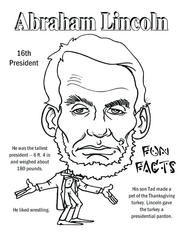 600x770 Fun Facts Coloring Page Free Printable Free Coloring Abraham