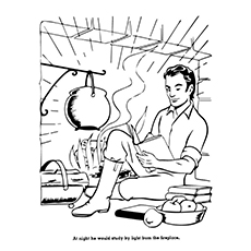 230x230 Top Abraham Lincoln Coloring Pages For Your Toddler