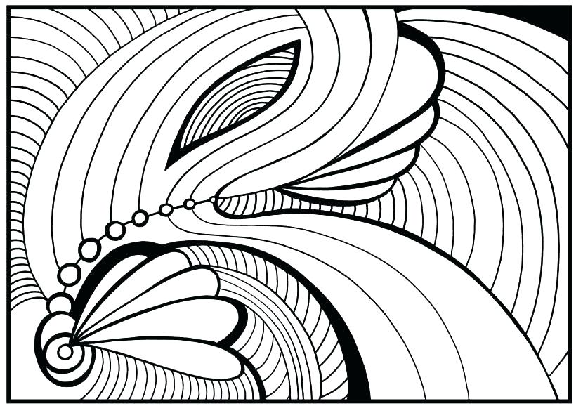 820x578 Free Printable Abstract Animal Coloring Pages New Printable