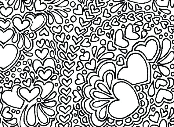 570x416 Inspirational Abstract Printable Coloring Pages And To Print Also