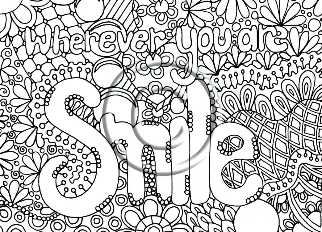 1043x751 Printable Abstract Coloring Pages Free Halloween Mandala For Adult