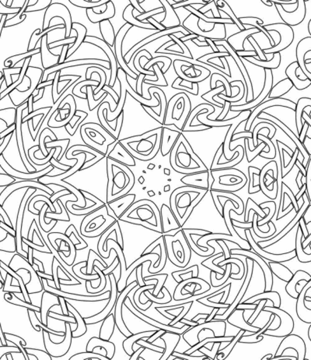 1000x1155 Printable Mandala Abstract Colouring Pages For Meditation