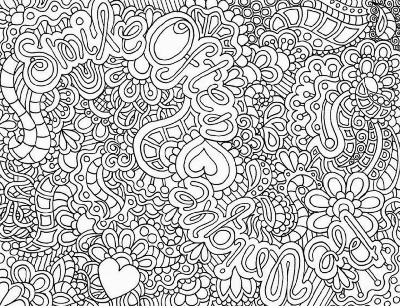 1280x980 Hard Abstract Coloring Pages For Teenagers Coloring Page For Kids