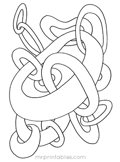 238x320 Abstract Coloring Pages For Kids