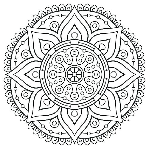 500x500 Printable Abstract Coloring Pages Maycrutex