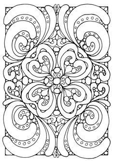 236x333 Printable Coloring Pages For Adu Spectacular Abstract Coloring