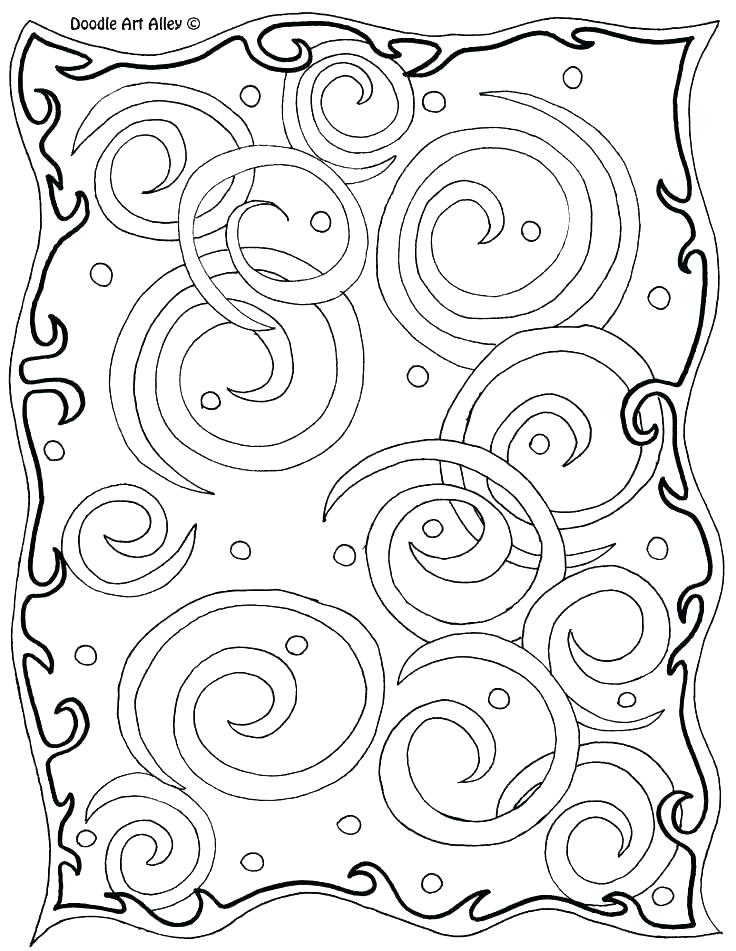 736x951 Abstract Coloring Pages For Adults And Artists