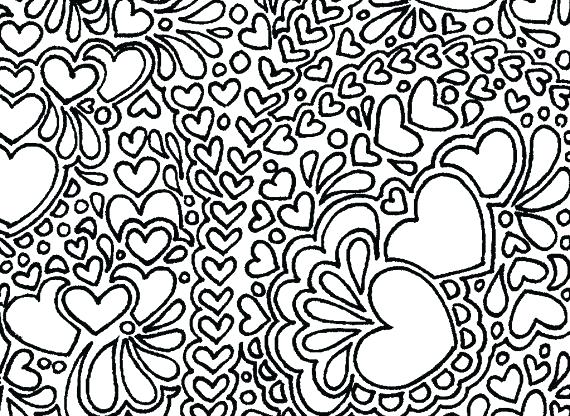 570x416 Abstract Art Printable Coloring Pages Abstract Printable Coloring