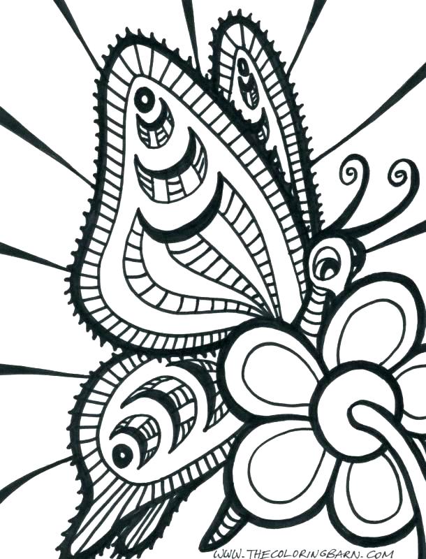 610x800 Abstract Coloring Pages To Print Abstract Coloring Page Coloring