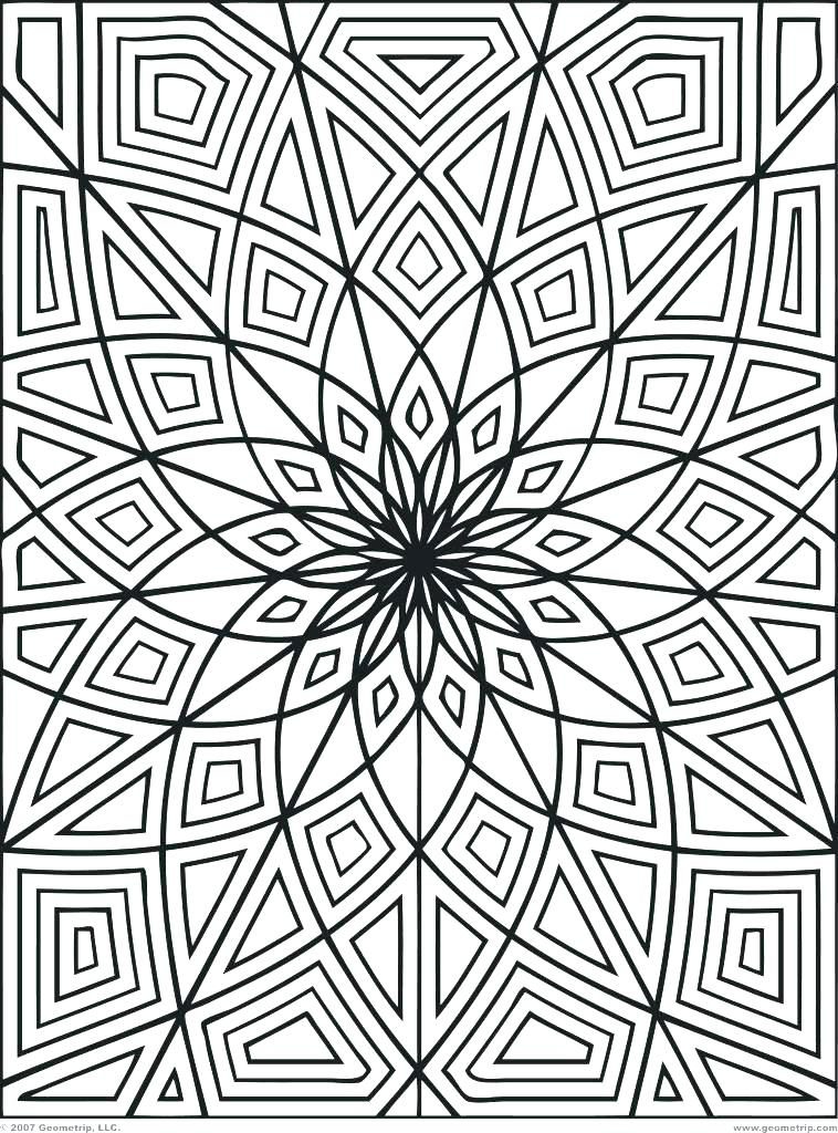 758x1024 Coloring Pages Designs Flowers Coloring Pages Abstract Designs