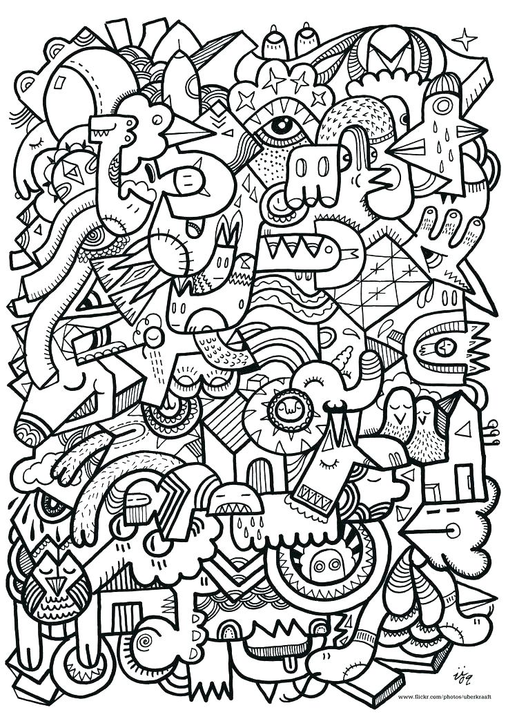 736x1041 Coloring Pages With Designs Coloring Pages Of Designs Coloring