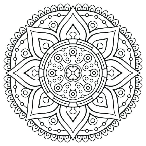 500x500 Abstract Hearts Printable Adult Coloring Page Adult Coloring