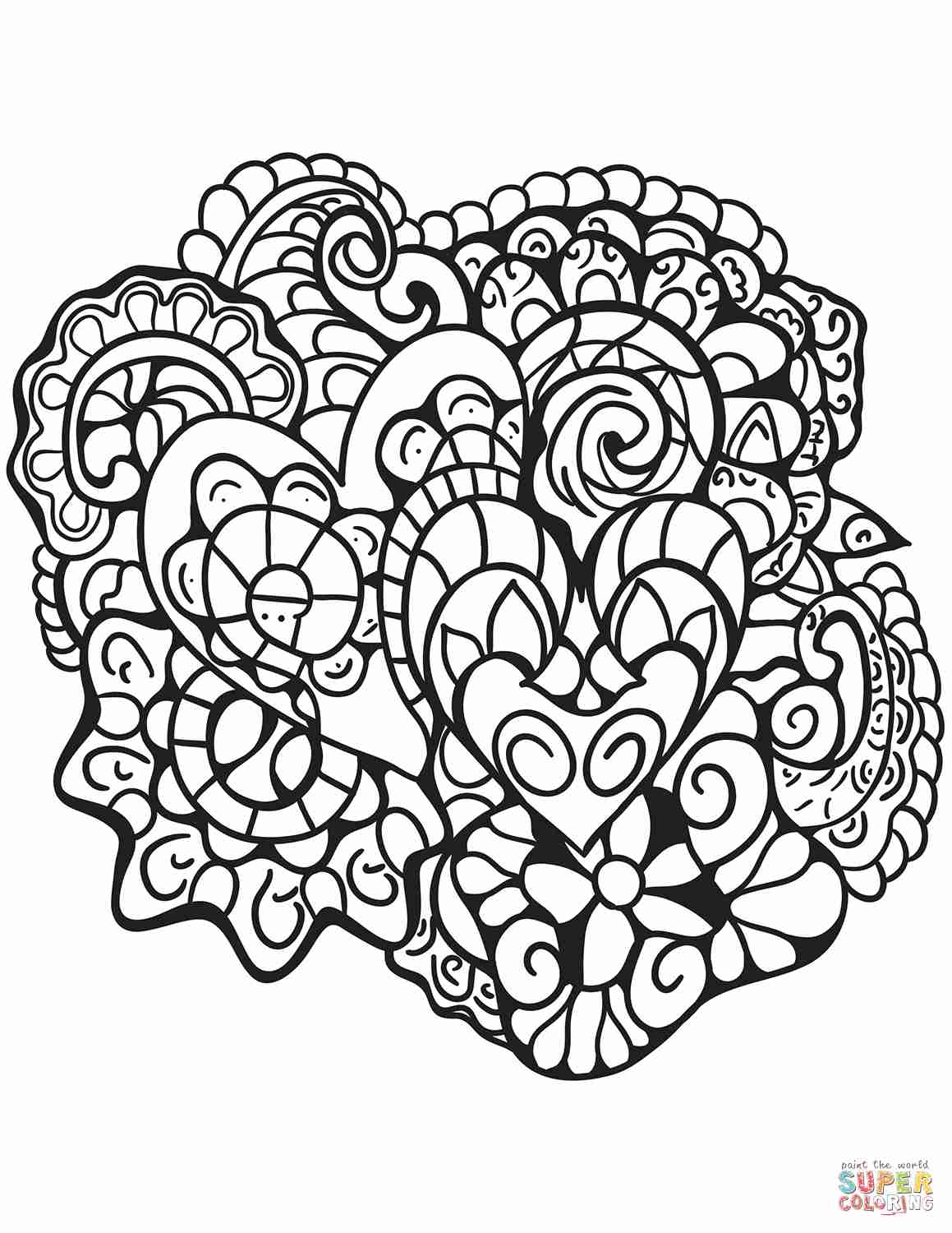 Abstract Patterns Coloring Pages at GetDrawings | Free download