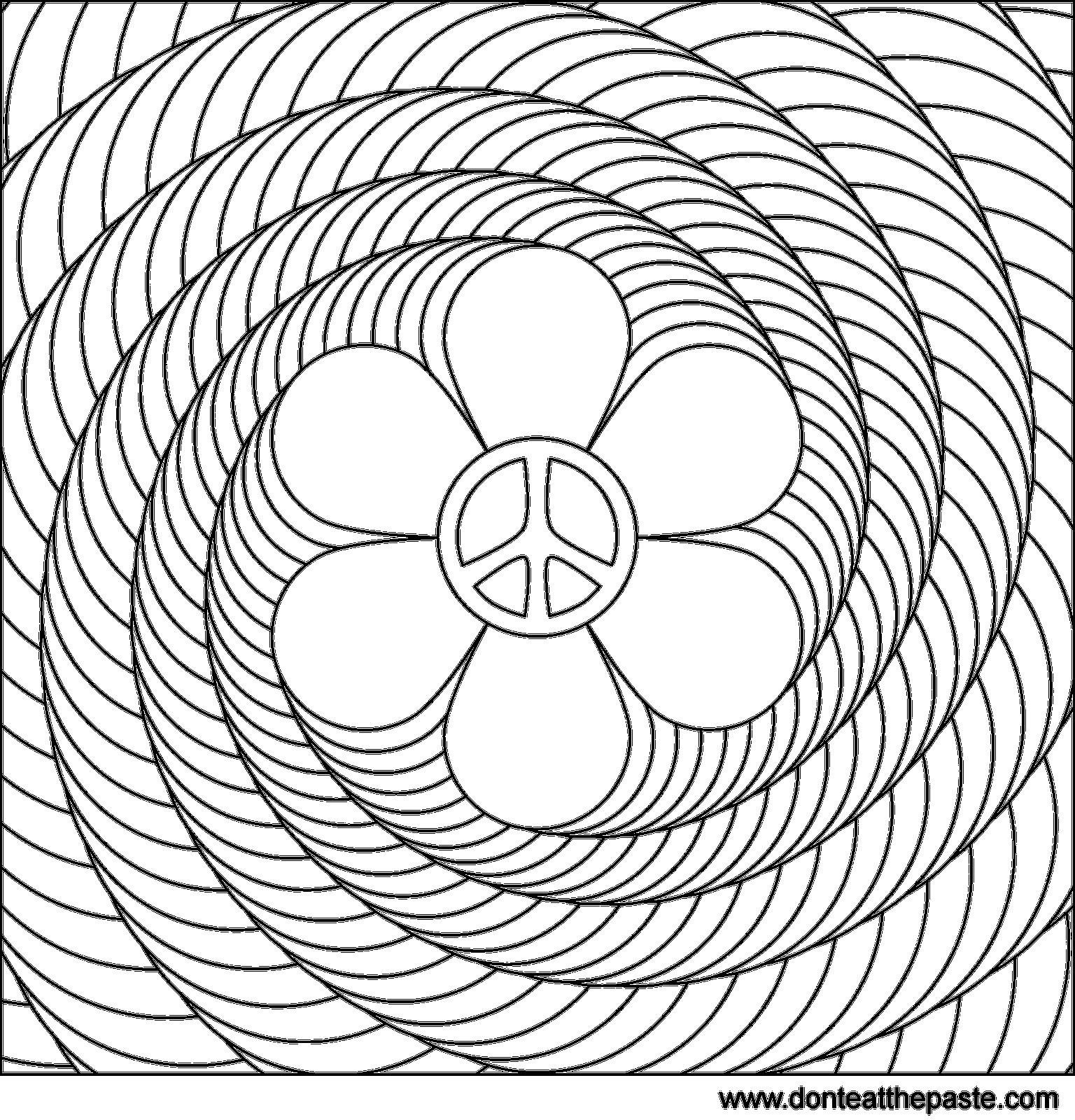 1536x1600 Abstract Pattern Coloring Pages