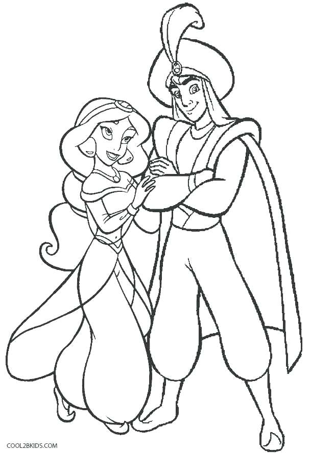 607x888 Aladdin Coloring Page Coloring Pages Medium Size Of Coloring Pages