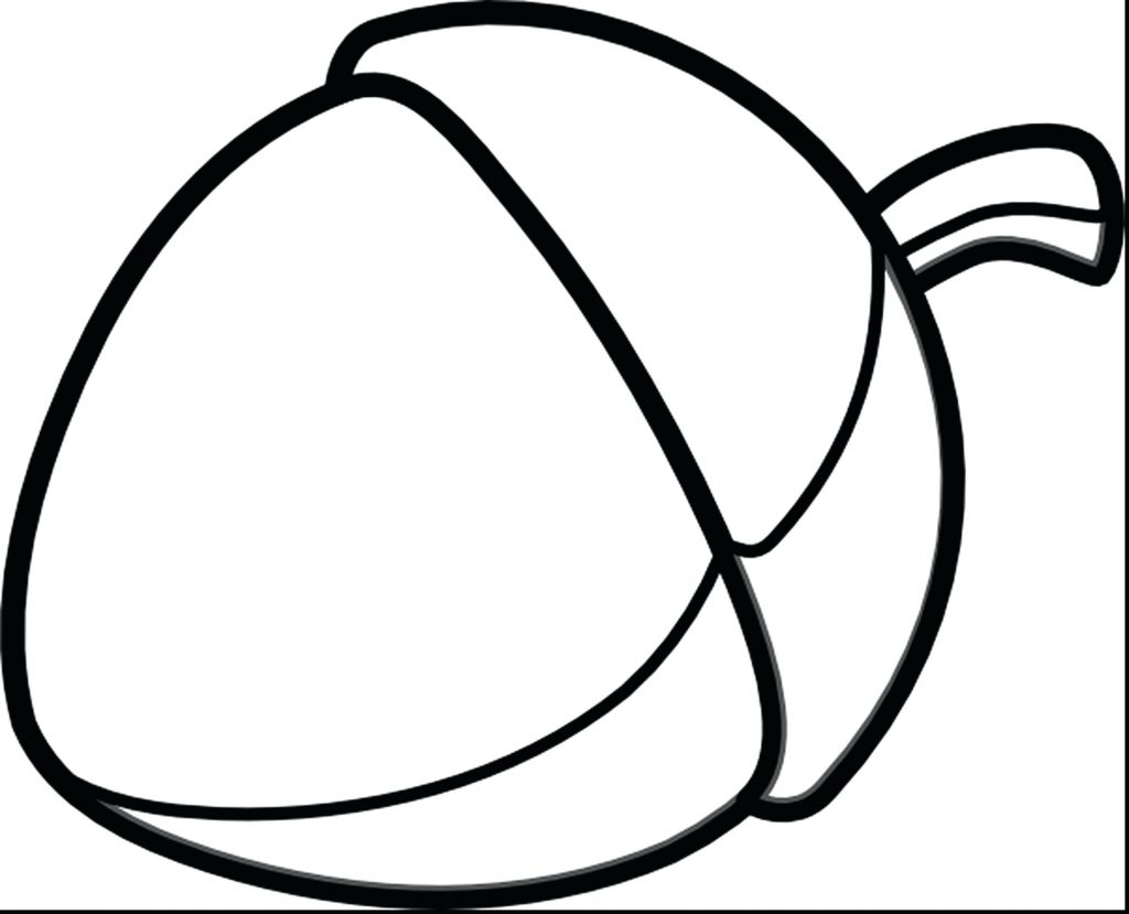 1024x829 Coloring Pages Acorn Coloring Pages Outstanding Fall Outline