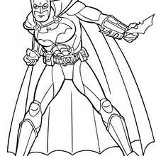 220x220 Batman Coloring Pages