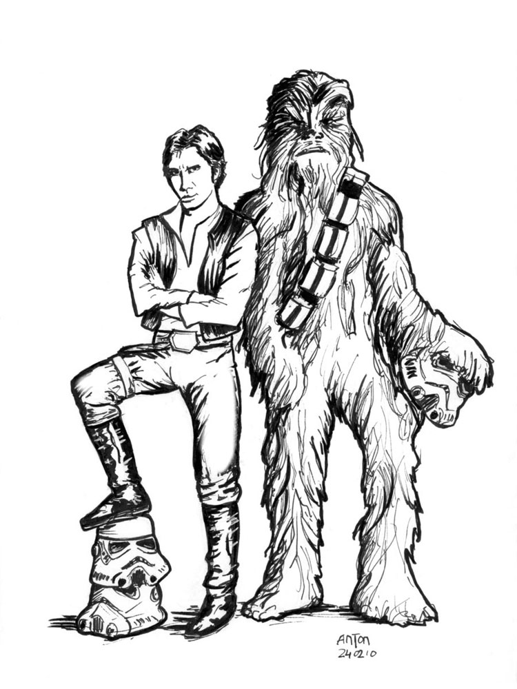 750x1000 Star Wars Coloring Pages To Print Chewbacca Actor Chewbacca