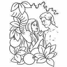 230x230 Top Freeprintable Adam And Eve Coloring Pages Online