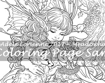 340x270 Fantasy Art And Coloring Pages