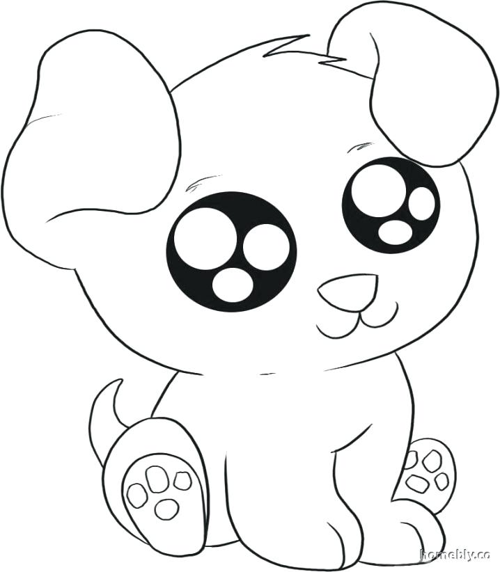 718x822 Cute Color Pictures Coloring Puppies Coloring Pages For Kids