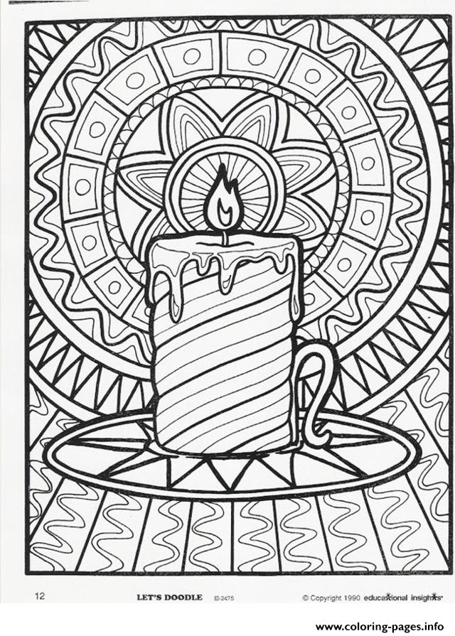 640x895 Printable Christmas Coloring Pages For Adults Christmas Coloring