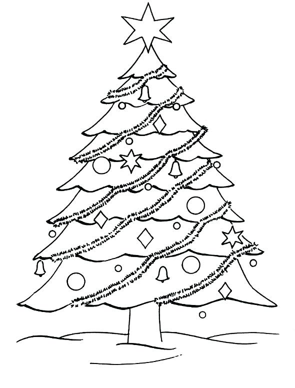 Adult Christmas Tree Coloring Pages at GetDrawings | Free download