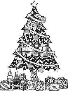 233x311 Christmas Doodle Coloring Pages Christmas Doodles, Doodle