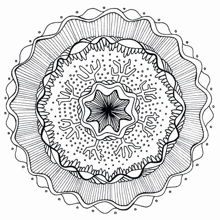 444x443 Free Downloadable Adult Coloring Pages Collection Free Printable