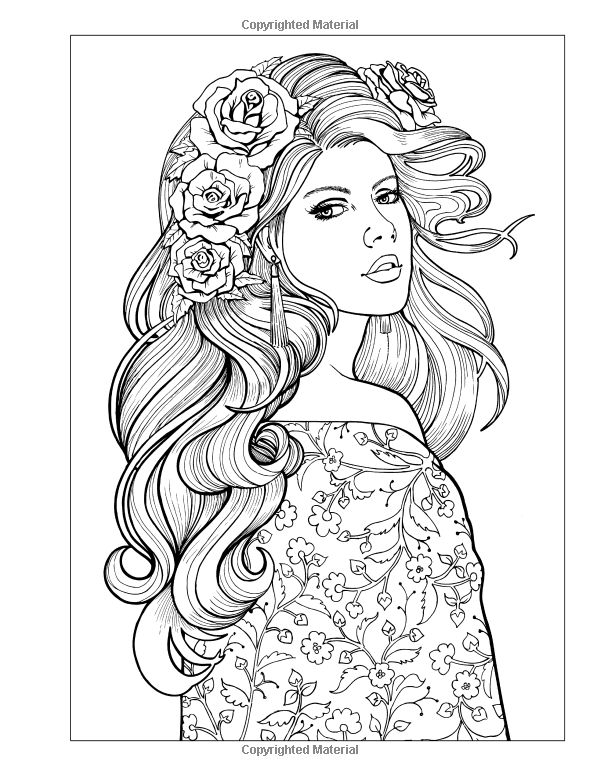600x776 Coloring Pages Of People Coloring Page