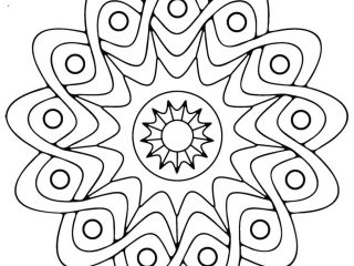 320x240 Easy Adult Coloring Pages Easy Adult Coloring Pages Mandala