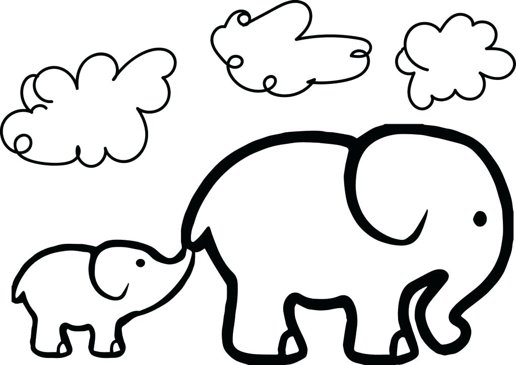 1024x726 Coloring Page Baby Marvellous Design Adult Coloring Pages Elephant