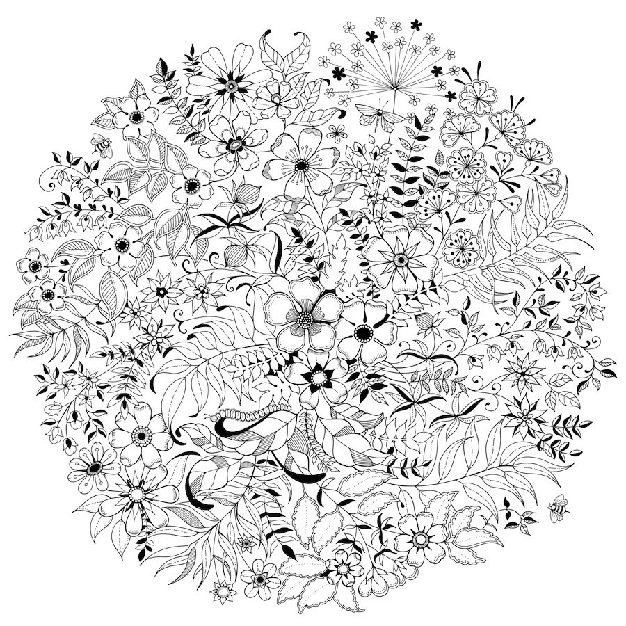 900x900 A Coloring Book For Adults, Because Everyone Deserves To Unleash