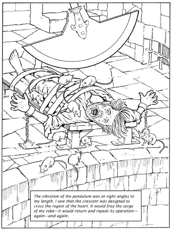 581x777 Best Adult Horror Coloring Pages Images On Adult