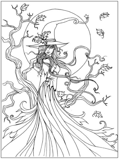 500x664 Halloween Coloring Pages For Year Olds