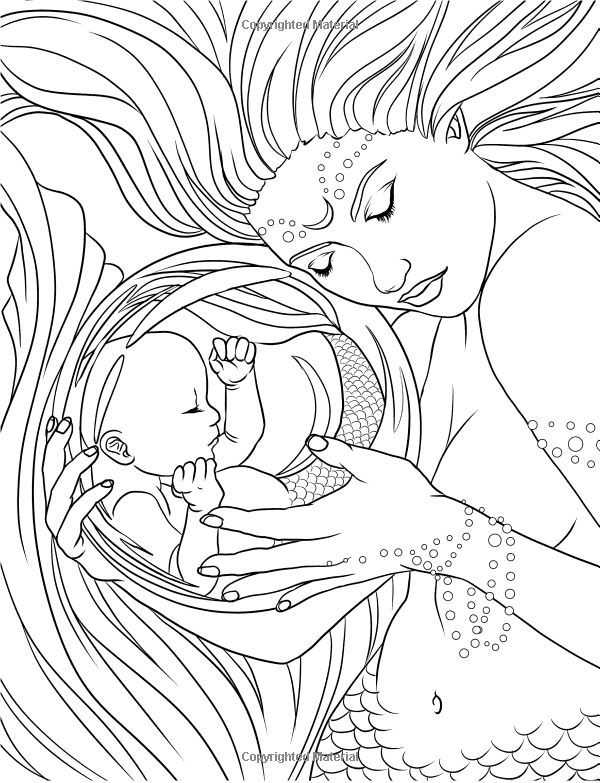 600x783 Mermaid Coloring Sheets New Picture Mermaid Coloring Pages