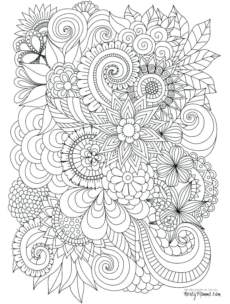 736x971 Nature Coloring Pages For Adults